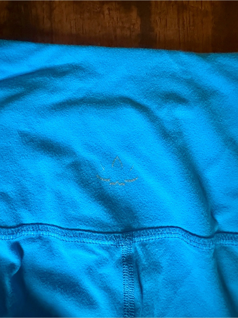 Beyond Yoga Pants Teal Blue High-Waist Leggings - Picture 4 of 5